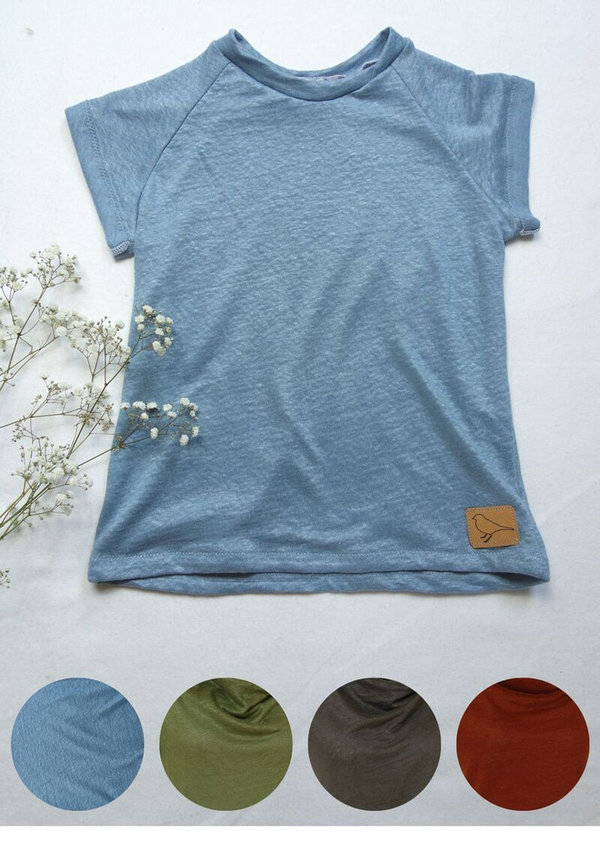 Basicshirt "Anemone" aus Bio-Leinenjersey